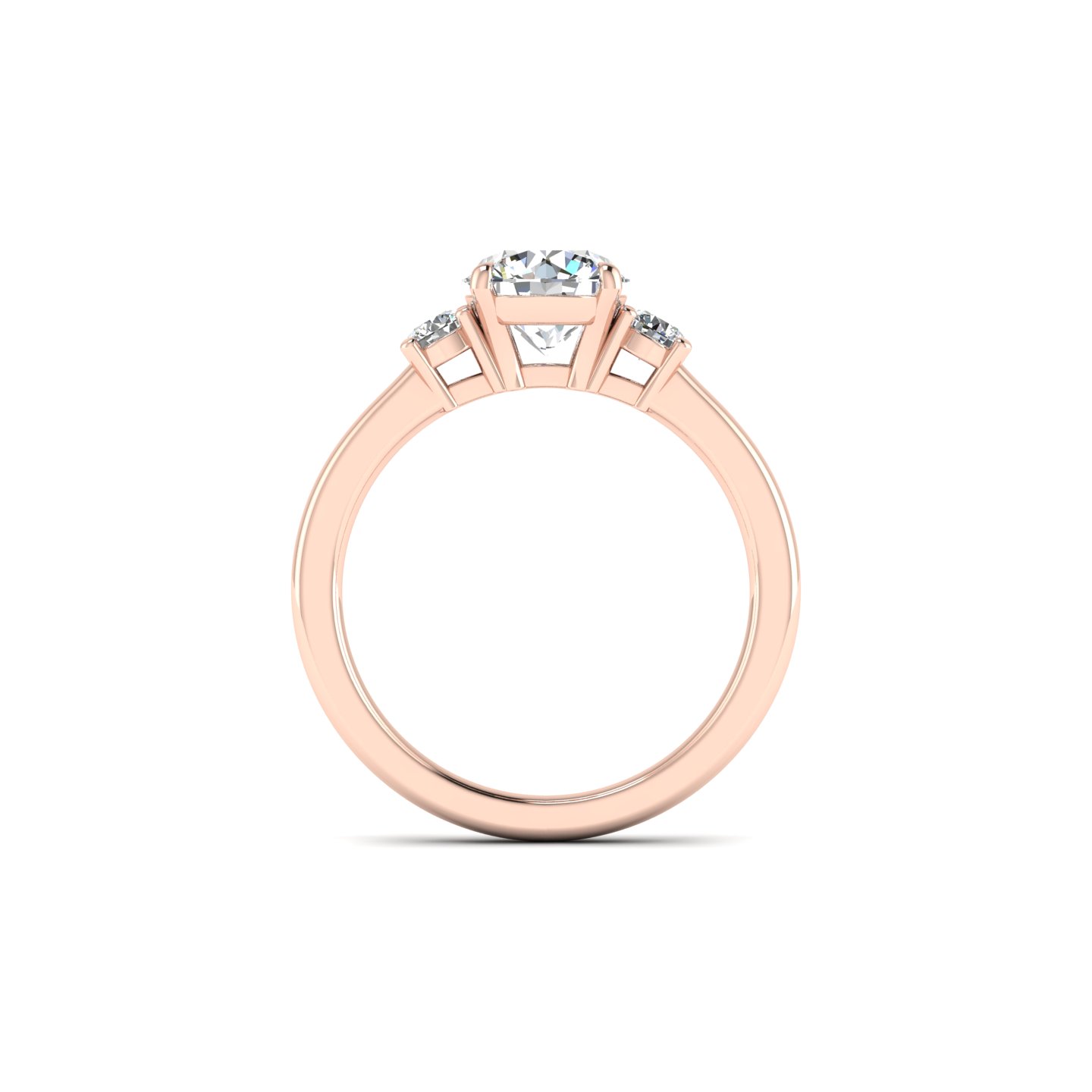 Oaklee 3 Stone Ring